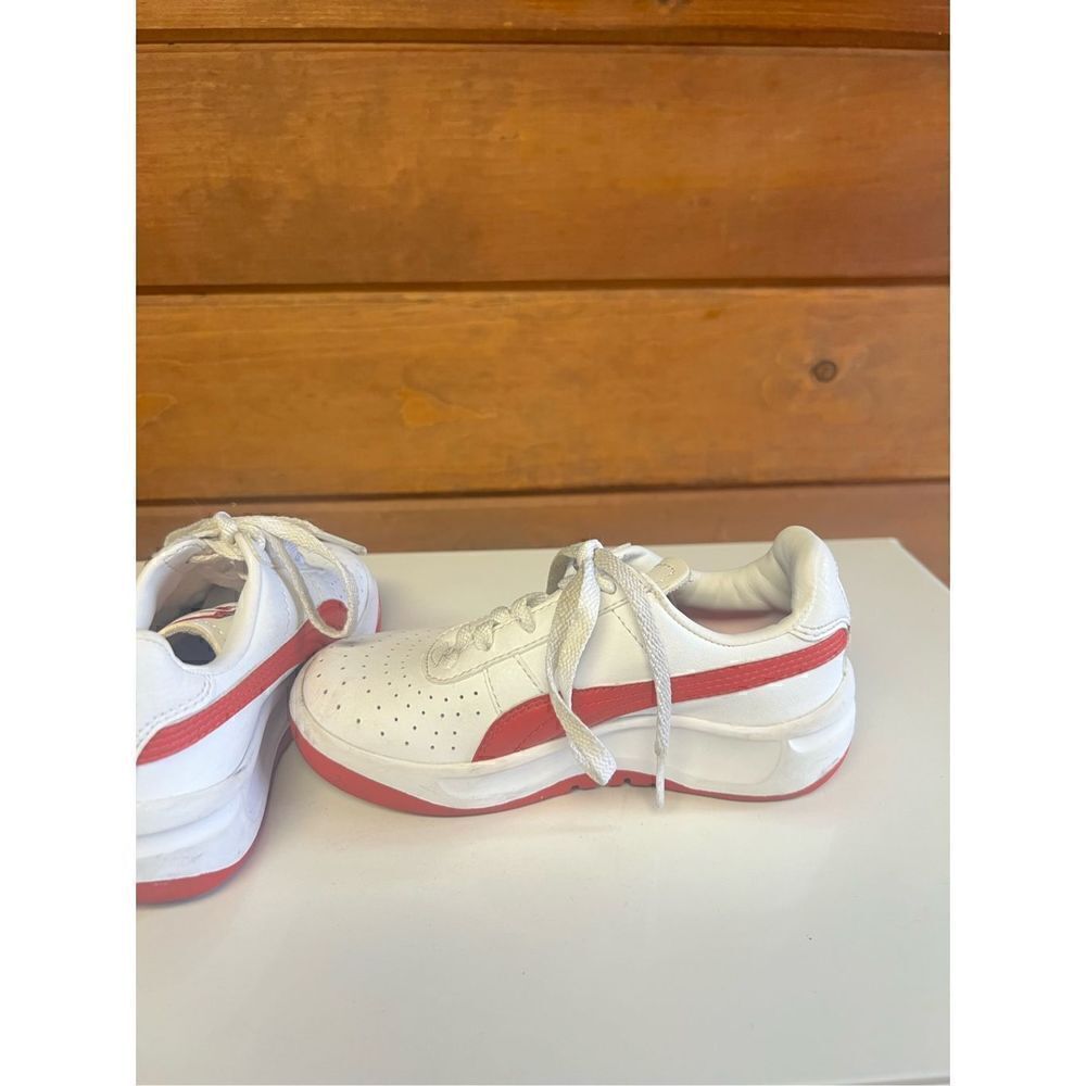 Puma Unisex Red/White Sneakers Sz 11C (Toddler) - Picture 5 of 8